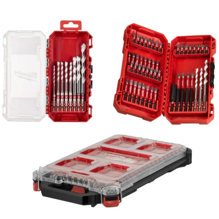COMBO ESTUCHE IMPACTO + BROCAS MULTIMAT + ORGANIZADOR SLIM