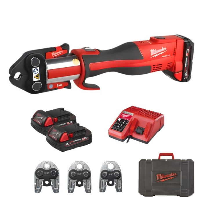 Prensadora Hidráulica Sin Escobillas M18 FORCE LOGIC M18BLHPT-202C GEBERIT MAPRESS SET 4933480903 MILWAUKEE