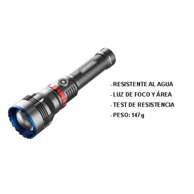 Linterna Led SMD 1000LM Recargable 43560 EXPLORER