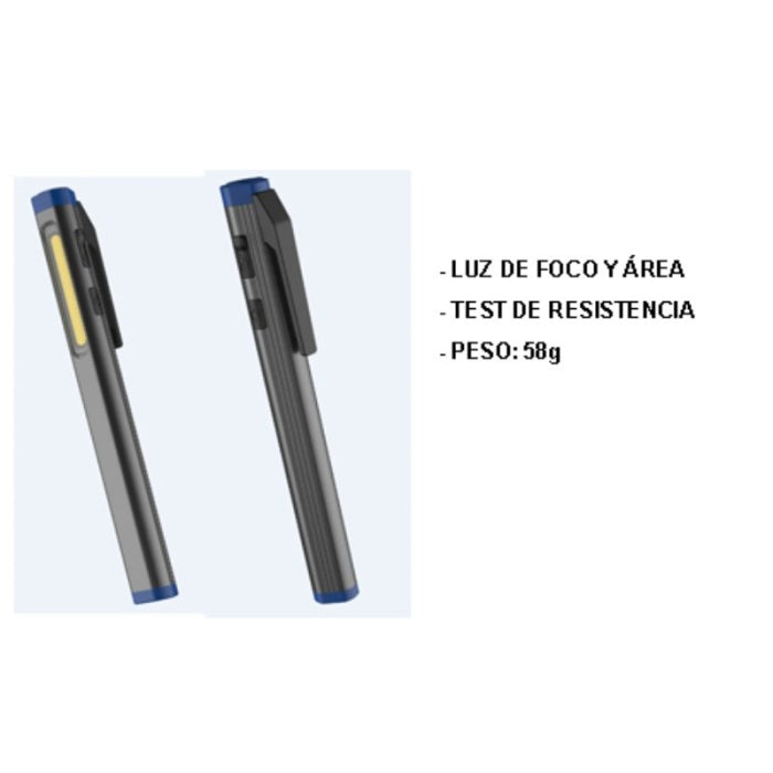 Linterna Bolígrafo Led SMD 180-300LM USB 43558 EXPLORER