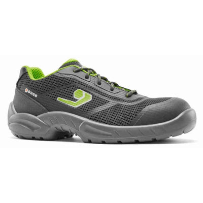 Zapato Euston B134B Gris Verde S1PS BASE