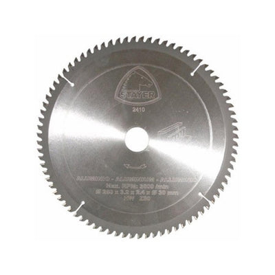 Disco Widia Aluminio 250x3,2x30mm Z-80 STAYER