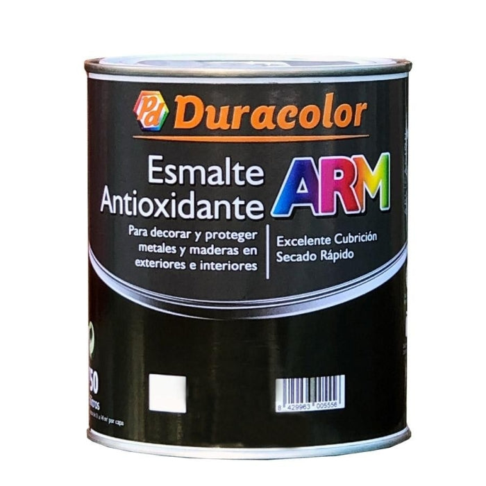 Esmalte Antioxidante Negro Mate 4 Litros ARM DURACOLOR