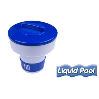 Dosificador Cloro Flotante de 18cm P/ Tabletas de 200grs. LQP-001 Liquid Pool
