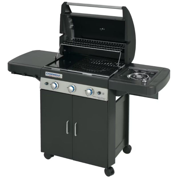 Barbacoa A Gas 3 Quemadores + Hornillo Plus DARK 9.600 + 2.300 W CAMPINGAZ