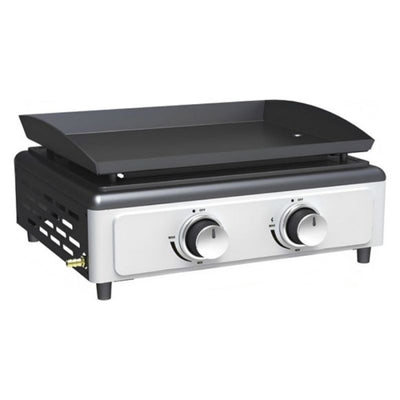 Plancha Gas 2 Quemadores IRONSIDE GARDEN