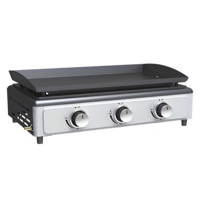Plancha Gas 3 Quemadores IRONSIDE GARDEN