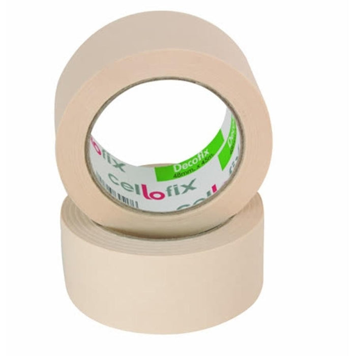 CINTA PINTOR CREPE DECOFIX DE 19mmX45MTS