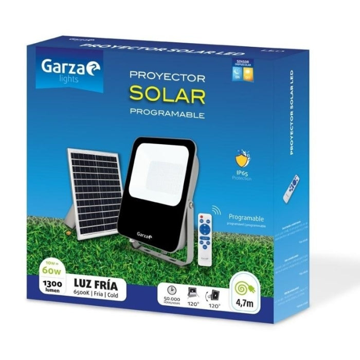 Proyector Solar LED Programable 60W GARZA