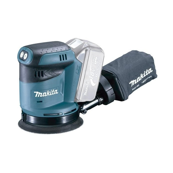 Lijadora Rotorbital 18V 125mm Makita DBO180Z