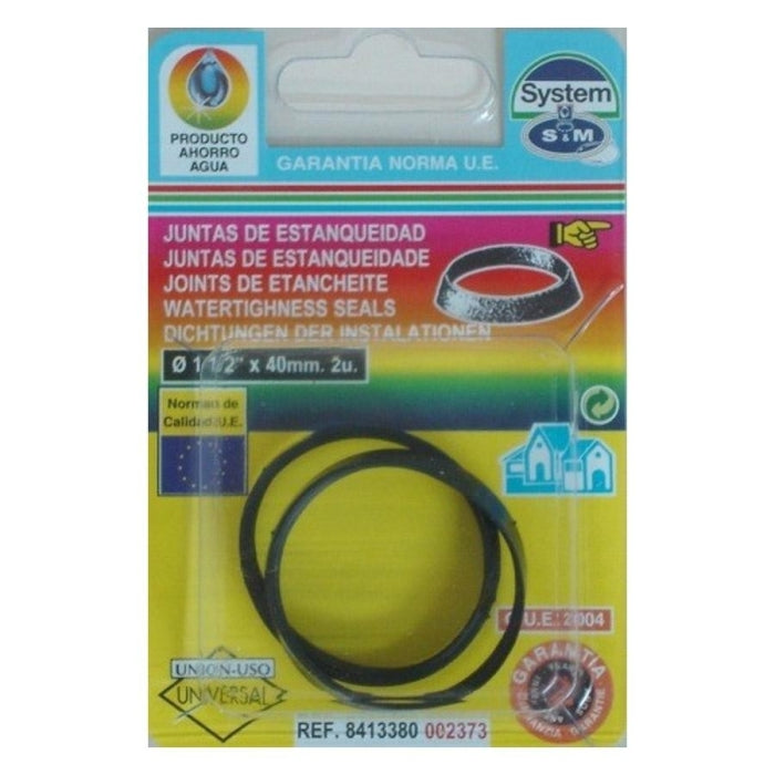 Junta Cónica Desagüe 1'' 1/2" x 40mm (2 uds) S&M