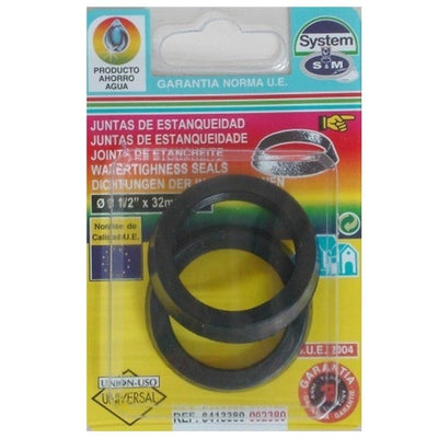Juntas Cónica Desagüe 1'' 1/2'' x 32mm (2 uds) S&M