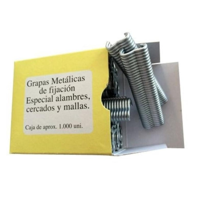 Grapa Cerca Galvanizada 18MM (1000 uds)
