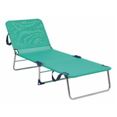 Cama Playa Aluminio Azul