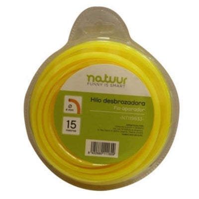 Hilo Desbrozador Redondo Nylon 4MM 15MT NATUUR