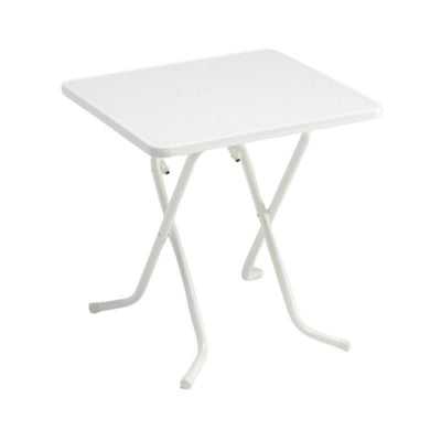 Mesa Cuadrada Plegable Acero 70x70CM