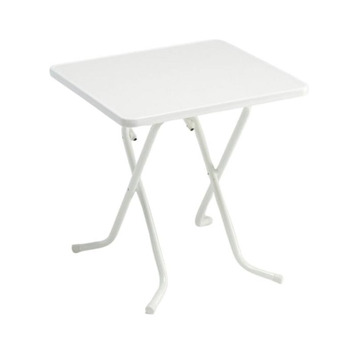 Mesa Cuadrada Plegable Acero 70x70CM