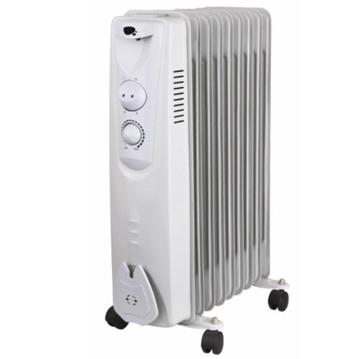 Radiador Eléctrico Aceite 9 Elementos 2000W VIVAHOGAR 90178 BOX PLUS