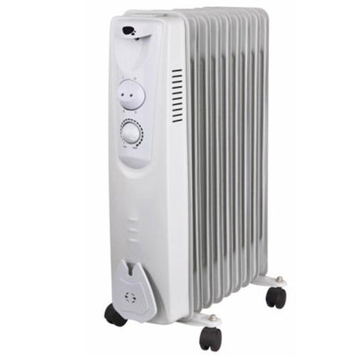Radiador Eléctrico Aceite 9 Elementos 2000W VIVAHOGAR 90178 BOX PLUS