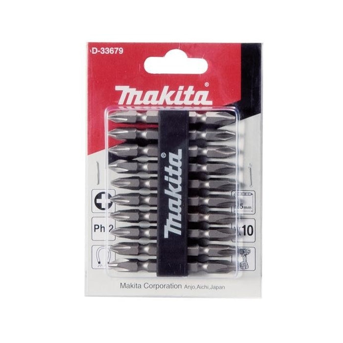 Set de puntas dobles imantadas PH2 D-34366 MAKITA