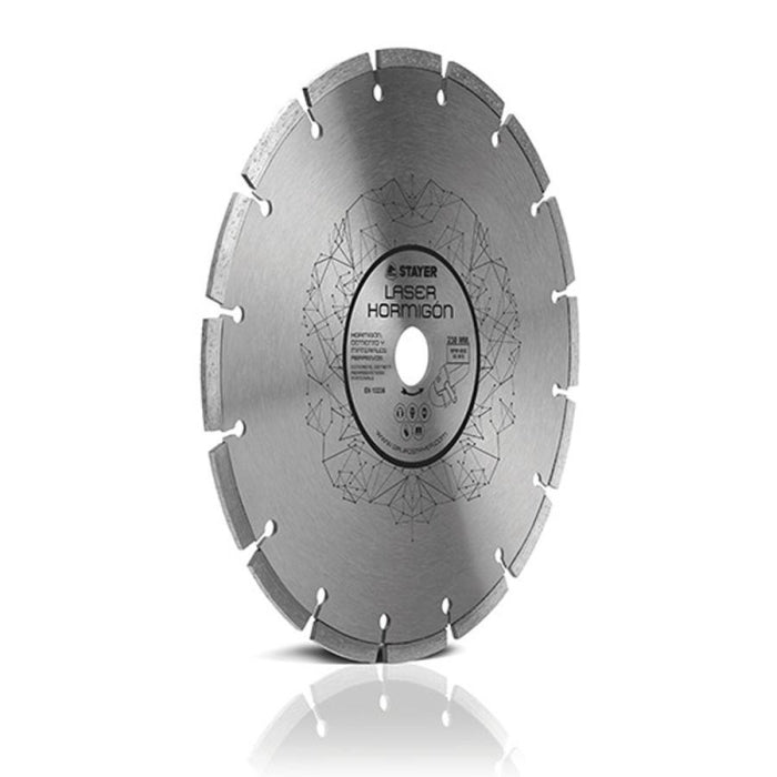 Disco Diamante Láser Hormigón 230 x 22.2mm STAYER