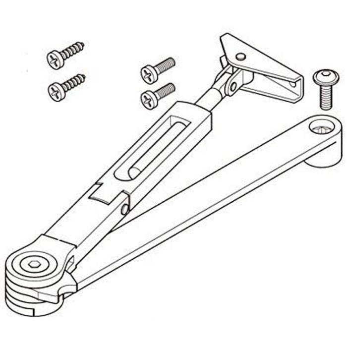 Brazo Retenedor DC140 Plata TESA