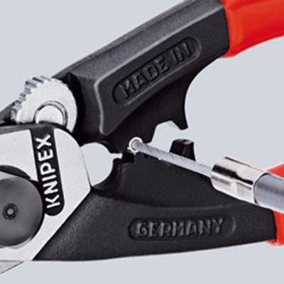 Cortacables para Cable Trenzado 190mm KNIPEX 95 61 190