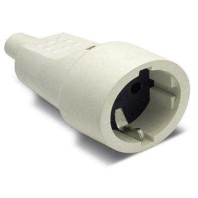 Base Móvil TT Goma Blanca 16A-250V FAMATEL