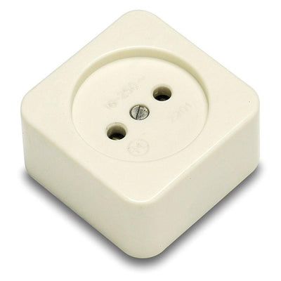 Base Superficie Porcelona 10A-250V FAMATEL