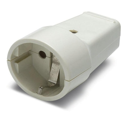 Base Móvil TT 16A-250V Blanca FAMATEL