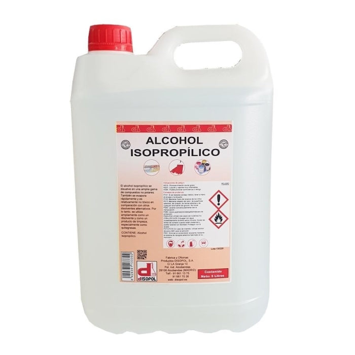 Alcohol Isopropílico Garafa 5 Litros