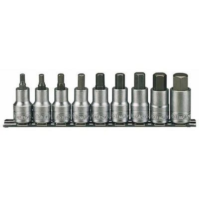 Juego Vasos Puntas Allen 1/2" 9 Piezas M1212 TENGTOOLS