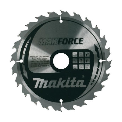 Discos MakForce Sierras Circulares Corte Madera 160mm/40z MAKITA