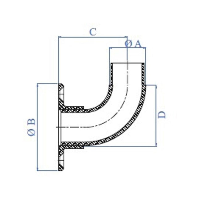 Anclaje Pasamanos Tubo 42,4mm. E456 IAM Design