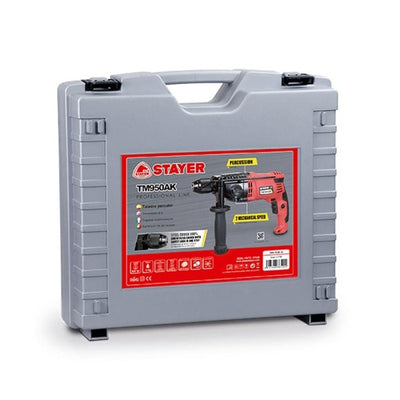 Taladro Percutor TM 950 AK con Maletín STAYER