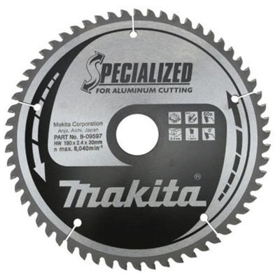 Disco HM 190/30/60D Aluminio MAKITA B-09597