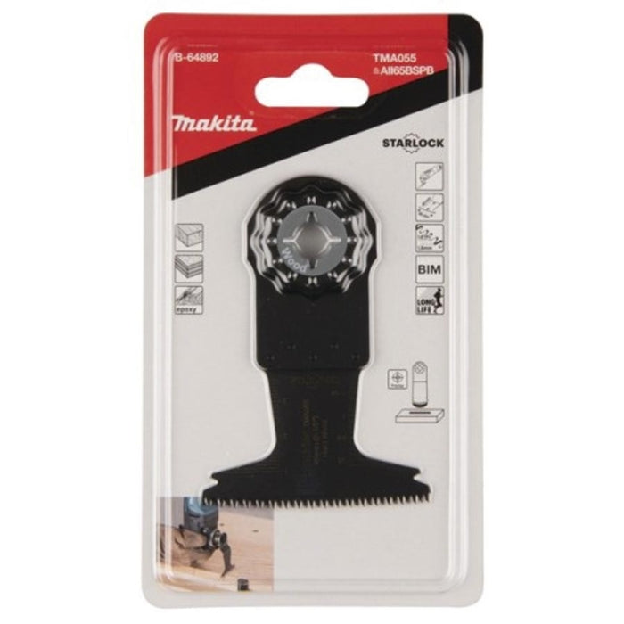 Cuchilla de Inmersión HCS 65mm. STARLOCK MAKITA B-64892