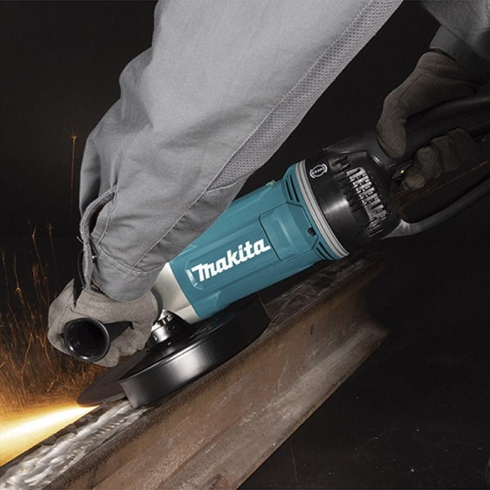 Amoladora 2.800W 230mm SAR / Freno / AFT asa D GA9071X1 MAKITA