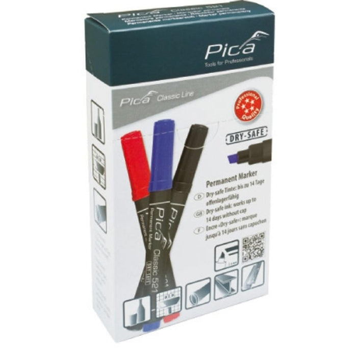 MARCADOR PERMANENTE CINCEL CLASIC VERDE 521/36 PICA