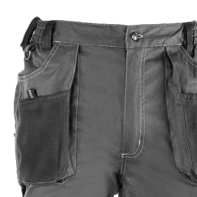 PANTALON MULTIBOLSILLO FLEX 171 GRIS NEGRO JUBA