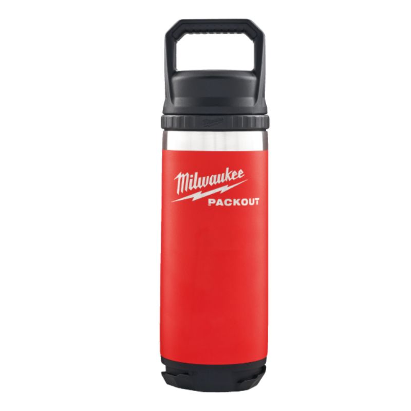 Botella Termo Roja PackOut De 1065ML MILWAUKEE