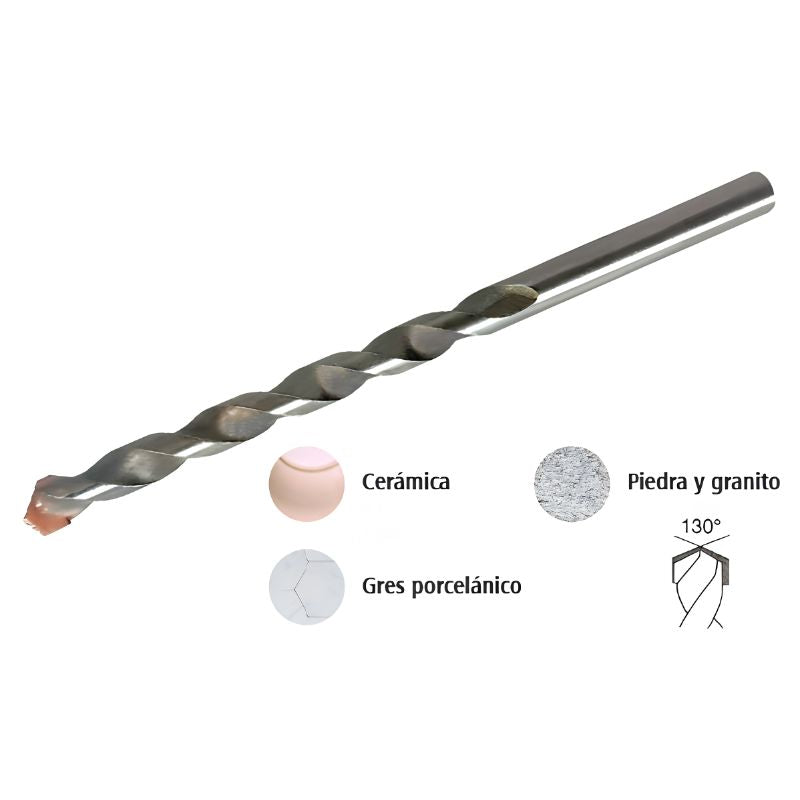 Broca Porcelanato 4x75mm 20426 FERROTECH