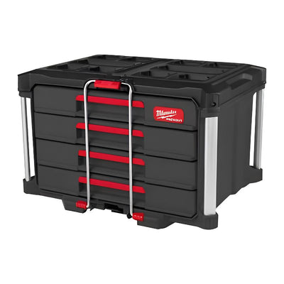 Cajonera Milwaukee PACKOUT™ con 4 cajones 4932493189