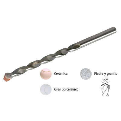 Broca Porcelanico 4x75mm Ferrotech - 20426