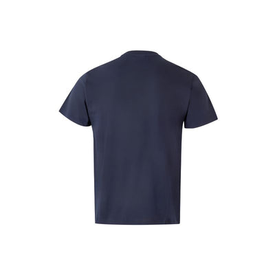 Camiseta Manga Corta de Algodón Azul Marino Velilla - 5010