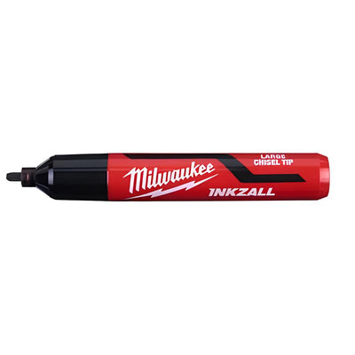 Marcador Negro Permanente Inkzall 6mm Milwaukee - 4932471555