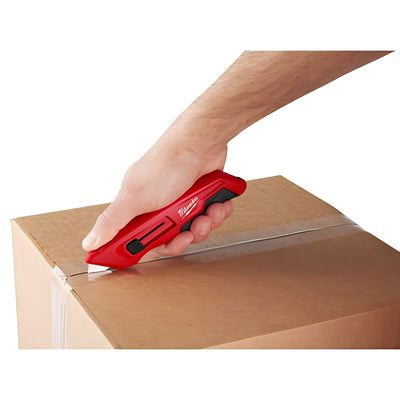 Cuchillo Retráctil Compacto Milwaukee con Pelacables y Almacenamiento de Hojas - Ref. 4932492379