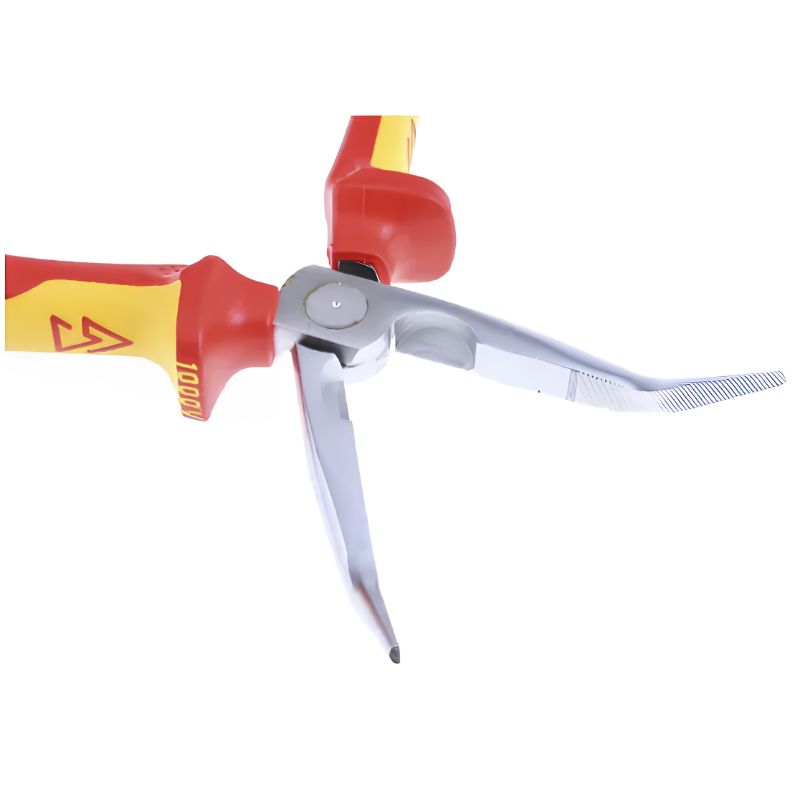 Alicate de montaje KNIPEX 26 26 200 VDE boca cigüeña 200 mm
