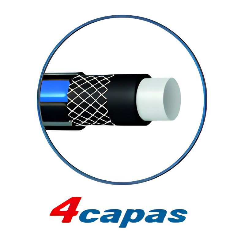 Manguera PVC 4 Capas 15/50m Ferrotech - 24775