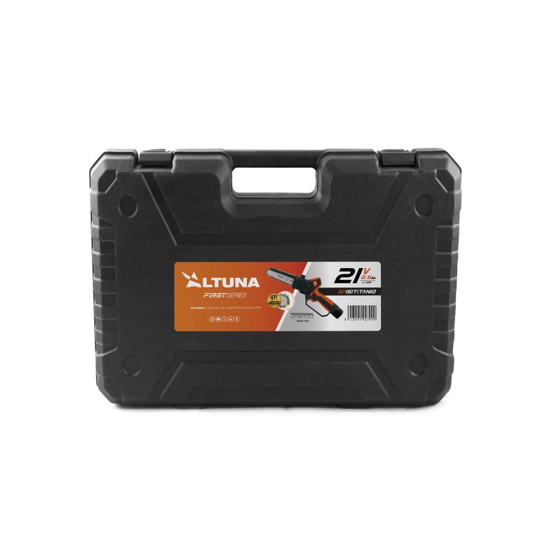 Motosierra de poda a batería Altuna AB151 TITANIO 16,8 V 2,5 Ah 500 W - Espada 150 mm